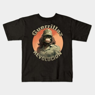 Guerrillaz Revolucion #10: Embrace the Revolution for Change Kids T-Shirt